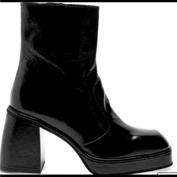 NEW Free People ruby shine platform boot size 38 $99made in Spain sold out - Picture 5 of 16